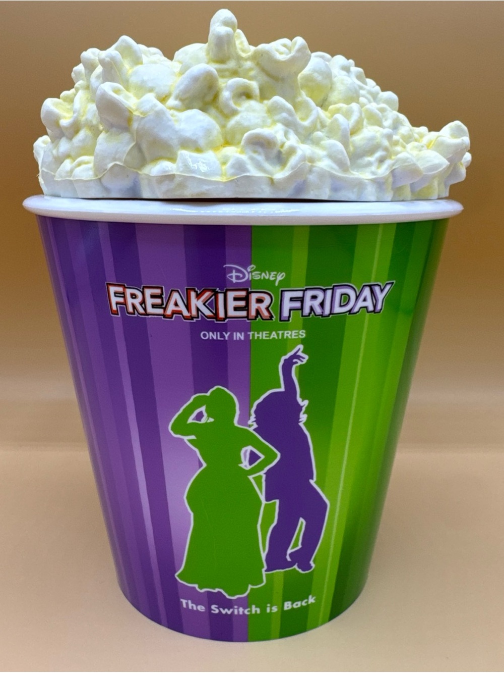 Freakier Friday Movie (2025) Drink Sipper Cup Switcheroo to Popcorn Bucket